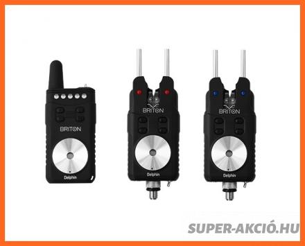 Delphin Briton Elektromos Kapásjelzők Szettben 2+1