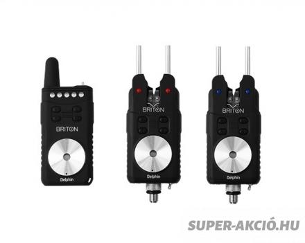Delphin Briton Elektromos Kapásjelzők Szettben 2+1 2