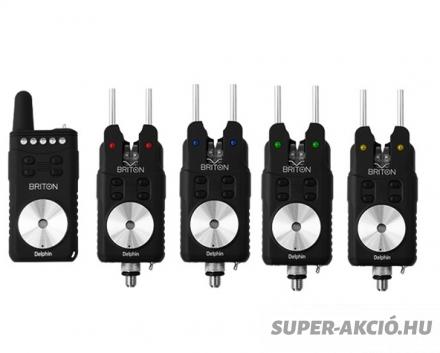 Delphin Briton Elektromos Kapásjelzők Szettben 4+1 1
