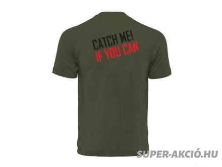 Delphin Catch Me Sügér Mintás Horgász Póló XXXL-es 3