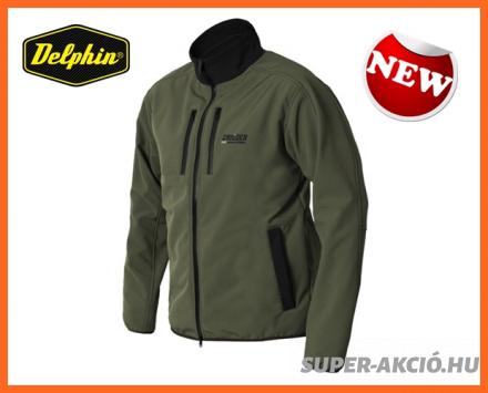 Delphin Cruiser Wind Softshell Kabát XXL-es, Horgász Ruha