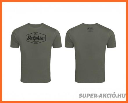 Delphin Czechoslovakia Army Green XXL-es Póló Horgász Ruhák