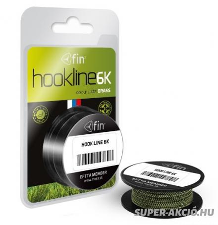 Delphin Fin 6K Fonott Horgász Előkezsinór 20m 35lbs Grass 2