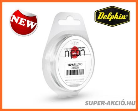 Delphin Fin Nipon 100% Fluorocarbon 20m 0,156mm Előkezsinór