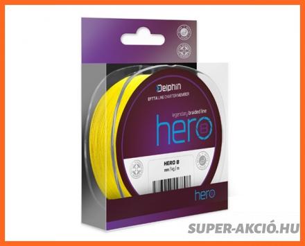 Delphin Hero 8 Szálas Fonott Zsinór 300m 0,16mm