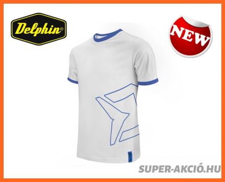 Delphin Hyper Fehér Színű Polo Horgász Ruházat S-es