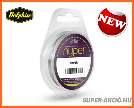 Delphin Hyper Platinum Monofil 50m 0,184mm Horgász Előkezsinór