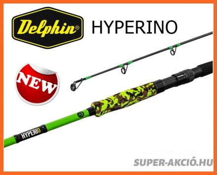 Delphin Hyperino 180cm 2 Részes Harcsázó Pergető Horgászbot 120gr