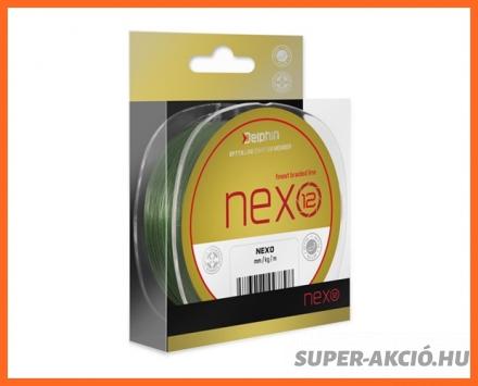 Delphin Nexo 12 Szálas 300m 0,12mm Fonott Zsinór