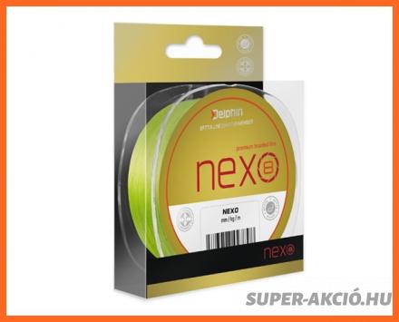 Delphin Nexo 8 Szálas Fluo Sárga 130m 0,10mm Fonott Zsinór