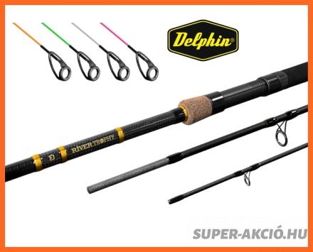 Delphin River Trophy Extra Erős Feeder Horgászbot 400cm 200Gr