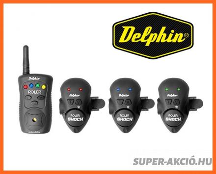 Delphin Roler Shock Botra Szerelhető Elektromos Kapásjelző Szett 3+1 1