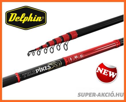 Delphin Telepikes 600cm 85gr Teleszkópos Horgászbot