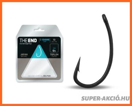 Delphin The End Carp Shank 4-es 10db Pontyozó Horog