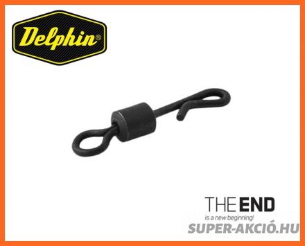 Delphin The End Erősített Gyorskapocs 4-es 10db
