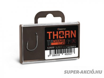 Delphin Thorn Barbless Profi Pontyozó Horog 8-as 11db 2