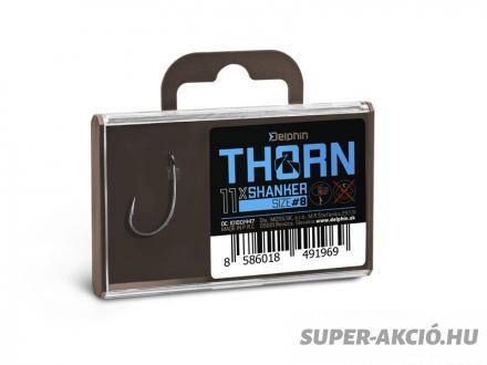 Delphin Thorn Shanker Profi Pontyozó Horog 8-as 11db 2
