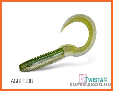 Delphin Twistax Eltail Műcsali Agresor 6cm 5db/csomag