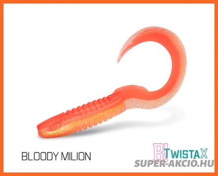 Delphin Twistax Eltail Műcsali  Bloody Milion 6cm 5db/csomag