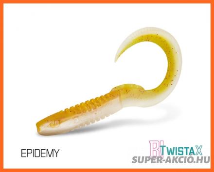 Delphin Twistax Eltail Műcsali  Epidemy 6cm 5db/csomag