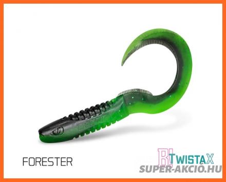 Delphin Twistax Eltail Műcsali Forester 6cm 5db/csomag