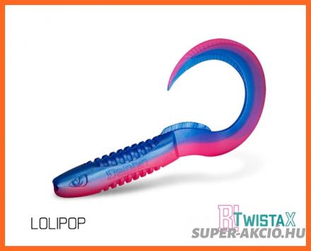Delphin Twistax Eltail Műcsali Lolipop 6cm 5db/csomag