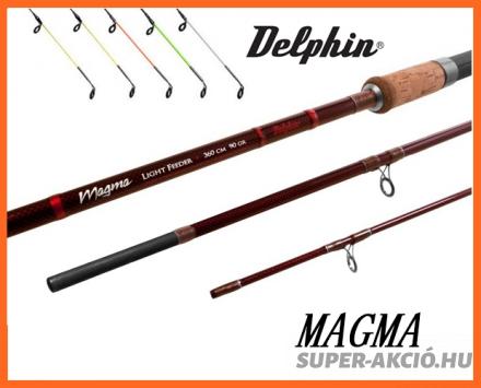 Delphin Magma Mester 3,6m 120gr-os, Feeder Botok