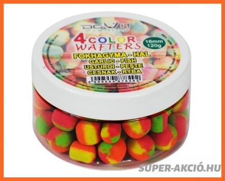 Dovit 4 Color Wafters Horgász Bojli Fokhagyma Halas 16mm 120g