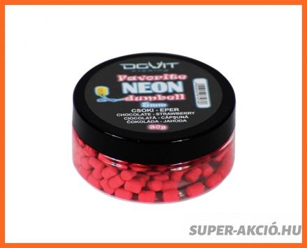 Dovit Favorite Dumbell Neon Method Horgász Pellet Csoki Eper 5mm 30g
