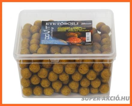 Dovit Fishing Etetőbojli Dobozban Ananász Vajsav 20mm 1500g