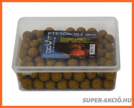 Dovit Fishing Etetőbojli Dobozban Ananász Vajsav 20mm 750g