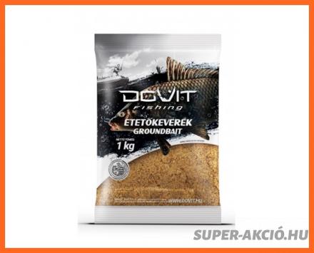 Dovit Gazdaságos Fekete Hideg Pontyozó Horgász Etetőanyag 3kg