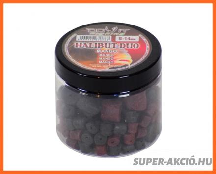 Dovit Halibut Duo Fúrt Horgász Pellet Mangó 8-14mm 100g
