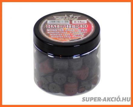 Dovit Halibut Duo Fúrt Horgász Pellet Monster Crab Eper 8-14mm 100g