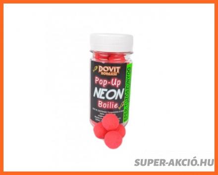Dovit Neon Pop Up 14mm Horgász Bojli Epres Tűzőszúnyogos