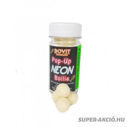 Dovit Neon Pop Up 14mm Horgász Bojli Fokhagymás Mandula 2
