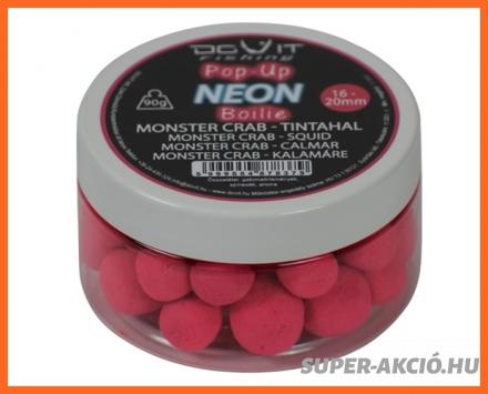Dovit Neon Pop Up Lebegő Bojli Monster Carb Tintahal 16-20mm 90g