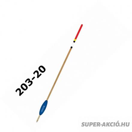 Expert Balsafa Sárgaréz Önsúlyos Horgász Úszó 30cm 3+1,5gr 2