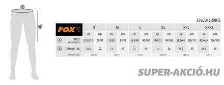 Fox Black Orange Rövidnadrág XXXL-es, Horgász Ruhák 4