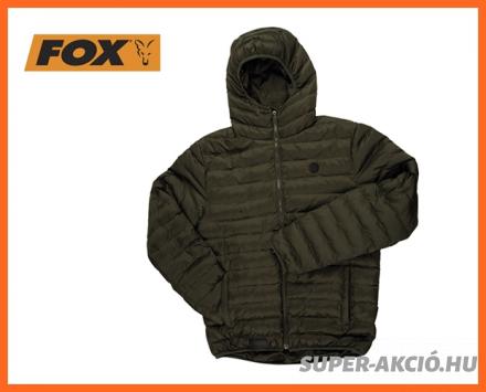 Fox Chunk Olive Quilted Kabát XXL-es, Horgász Ruha
