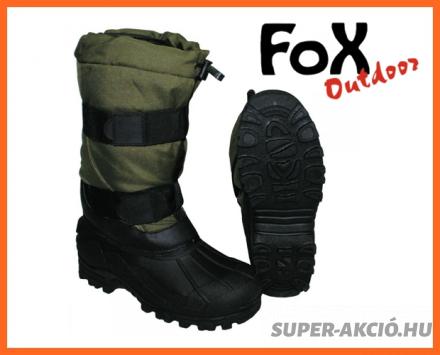 Fox Outdoor Meleg Téli Zöld Thermo -40C Horgász Csizma 41-es
