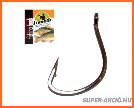 Frenetic 505 Black Nikkel Erős Pontyozó Horog 10db 8-as