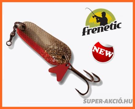 Frenetic 5TOPAB02 Kanál Horgász Villantó Bronz Narancs 3-as 30gr
