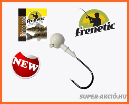 Frenetic Fehér Színű Jig Fej 5db 10gr 1/0-ás