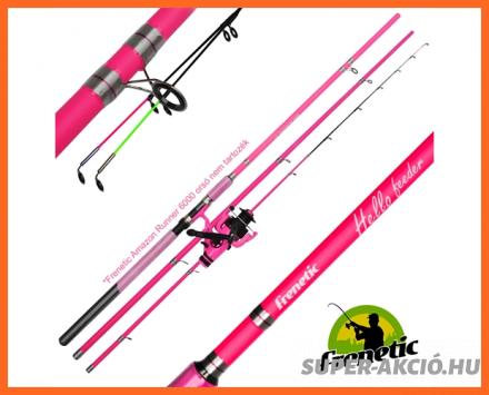 Frenetic Hello Pink 360cm 80gr, Feeder Horgászbot