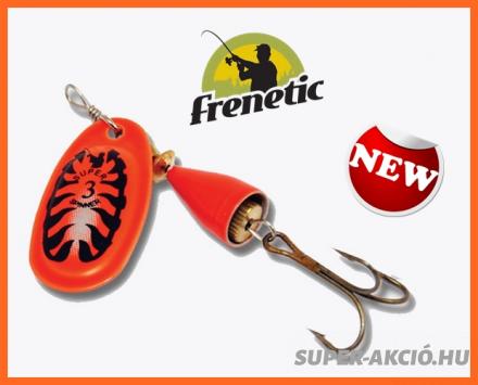 Frenetic Narancssárga Tigris Mintás Horgász Villantó 2-es 6gr