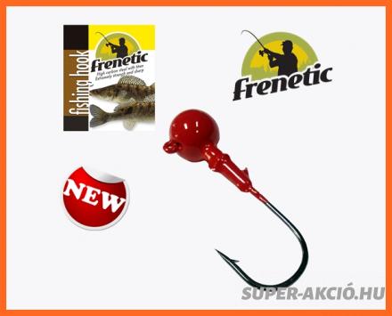Frenetic Piros Színű Jig Fej 5db 7gr 4/0-ás