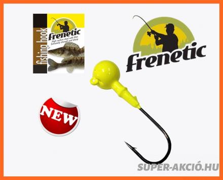Frenetic Sárga Színű Jig Fej 5db 3gr 1/0-ás