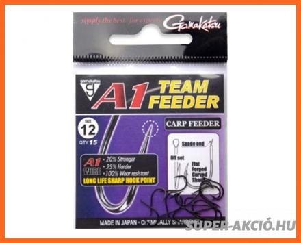 Gamakatsu A1 Team Feeder Carp 8-as 15db Horgász Horog