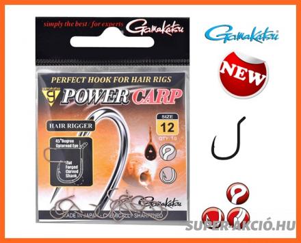 Gamakatsu Carp Hair Rigger 10db 12-es Horgász Horog